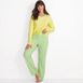 Women's Tall Knit Pajama Set Long Sleeve T-Shirt and Pants, alternative image