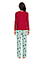 Le Pyjama 2 Pièces en Coton Stretch, Femme Grande Taille
