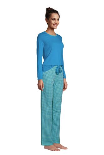Women Winter Pajamas Long Sleeve Warm Velvet Pyjamas Set Sleepwear Tops Trousers