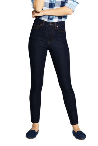 women's petite blue jeans