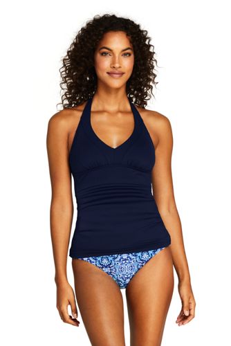 lands end halter tankini