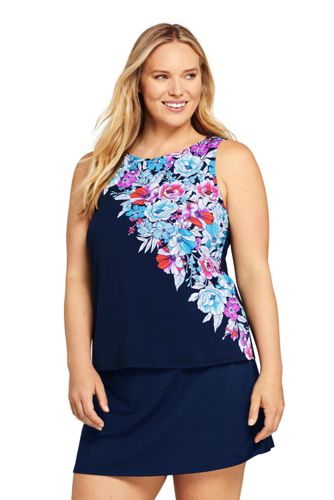 lands end plus size mastectomy swimsuits