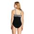 Women's Wrap Underwire Tankini Top Swimsuit Print, Back