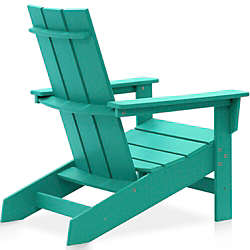 All-Weather Recycled Modern Adirondack Patio Chair, alternative image