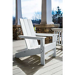 All-Weather Recycled Modern Adirondack Patio Chair, alternative image