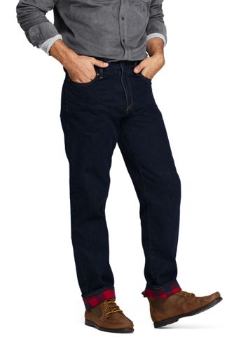 jeans with sweatpant lining