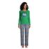 Women's Petite Christmas Crewneck Long Sleeve T-Shirt Graphic, alternative image