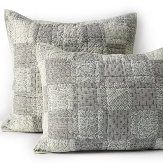 Patchwork Quilt and Sham - primary