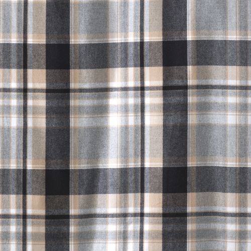 Comfy Super Soft Cotton Flannel Plaid Duvet Bed Cover - 5oz, alternative image