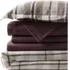 Comfy Super Soft Cotton Flannel Plaid Duvet Bed Cover - 5oz, Front