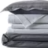 Comfy Super Soft Cotton Flannel Plaid Duvet Bed Cover - 5oz, Front