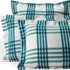 Comfy Super Soft Cotton Flannel Plaid Pillow Sham - 5oz, Front