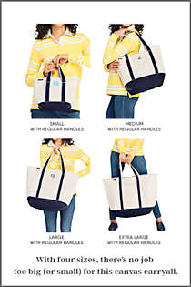 Flannel Medium Open Top Tote Bag, alternative image