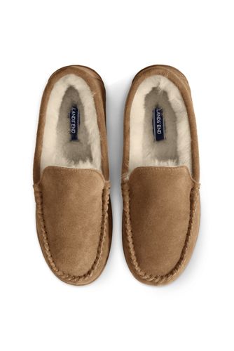 lands end moccasin slippers