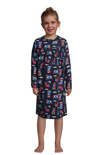 girls flannel night gown