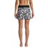 Women's Petite 5" Quick Dry Swim Shorts with Panty, Back