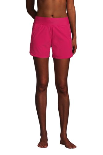 Short AquaSport Taille Confort Maillot Intégré, Femme Stature Standard