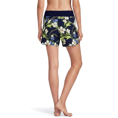 Deep Sea/Blue Floral Tropic