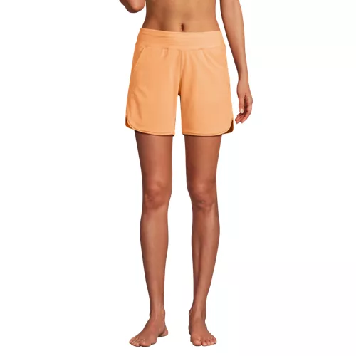 Women's SunShade UPF 50 5" Board Shorts with Panty, Front