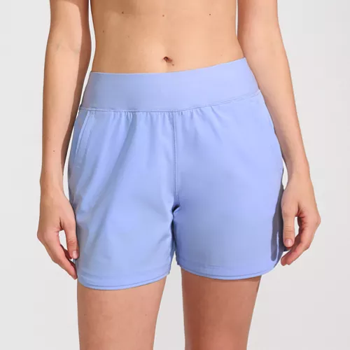 Women's SunShade UPF 50 5" Board Shorts with Panty, Front