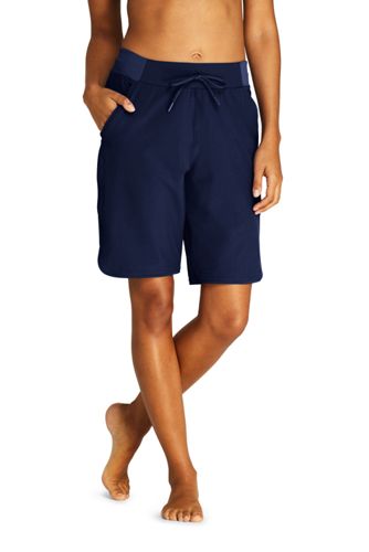 plus size swim shorts with built in panty