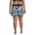 Women's Plus Size SunShade UPF 50 5" Board Shorts with Panty, Back