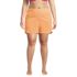 Women's Plus Size 5" Board Shorts with Panty, Front