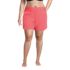 Women's Plus Size SunShade UPF 50 5" Board Shorts with Panty, Front