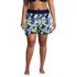 Women's Plus Size SunShade UPF 50 5" Board Shorts with Panty, Front