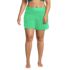 Women's Plus Size 5" Board Shorts with Panty, Front