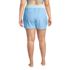 Women's Plus Size 5" Quick Dry Swim Shorts with Panty, Back