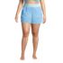 Women's Plus Size 5" Quick Dry Swim Shorts with Panty, Front