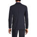 Men's Washable Wool 2 Button Tailored Fit Suit Jacket, Back