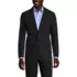 Men's Washable Wool 2 Button Tailored Fit Suit Jacket, Front