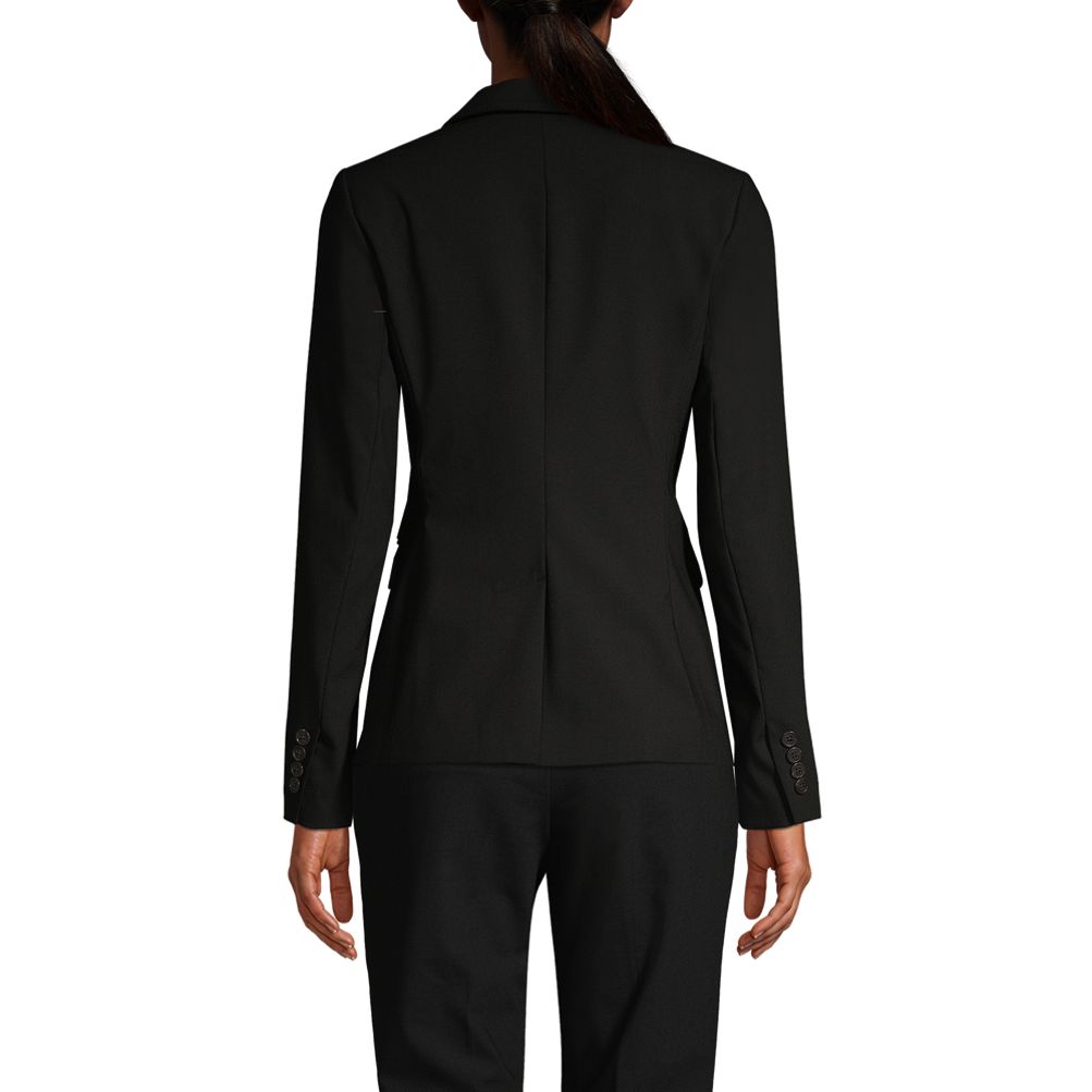 関税/送料込◆Acacia two buttons wool blazer Women's Washable Wool Two Button Traditional Blazer | Lands' End
