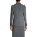 Women's Tall Washable Wool Two Button 26 Inch Blazer, Back