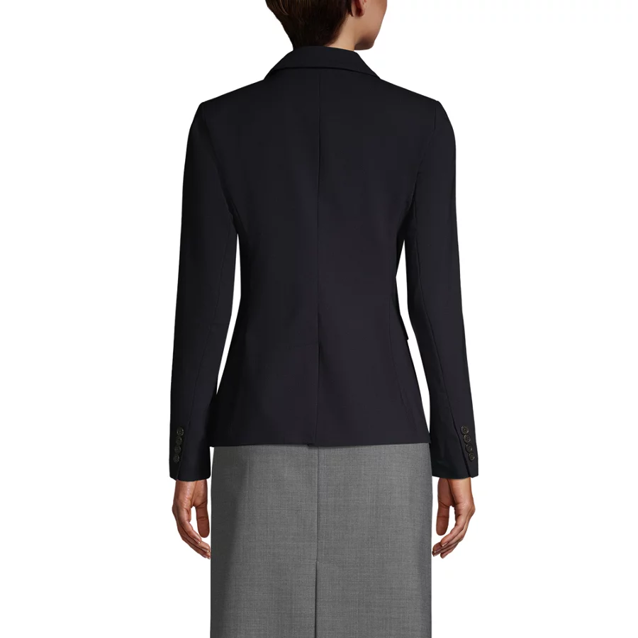 School Uniform Women's Washable Wool Two Button Traditional Blazer view 5