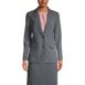 Women's Petite Washable Wool Two Button 26 Inch Blazer, Front