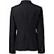 Women's Washable Wool Two Button Traditional Blazer, Back