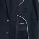 School Uniform Men's Washable Wool 2 Button Traditional Fit Suit Jacket, alternative image