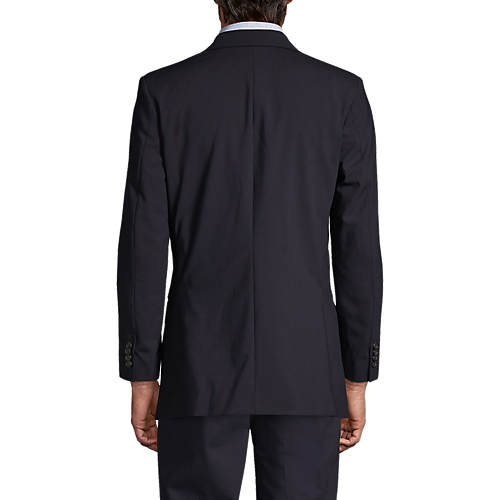 School Uniform Men's Washable Wool 2 Button Traditional Fit Suit Jacket - Secondary