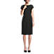 Women's Washable Wool Piped Sheath Dress, Front