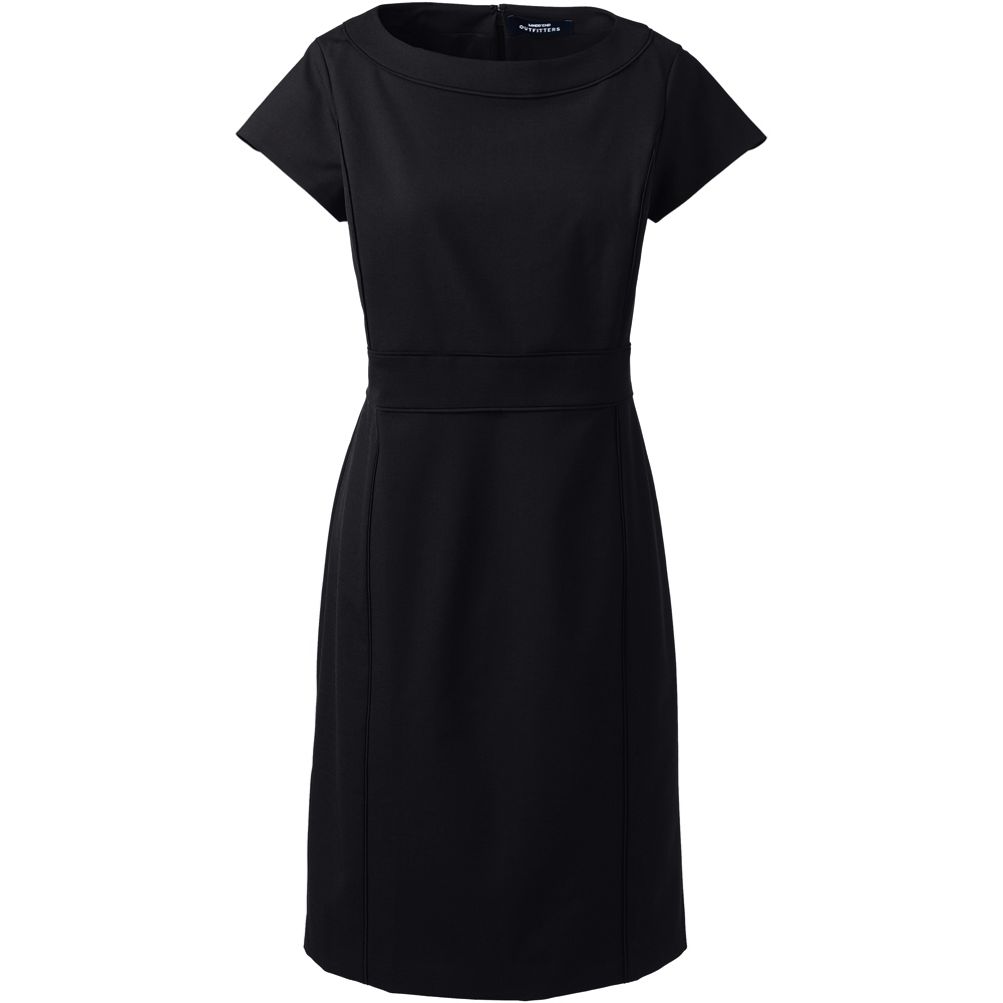 Women's Cap Sleeve Tie Waist Dress