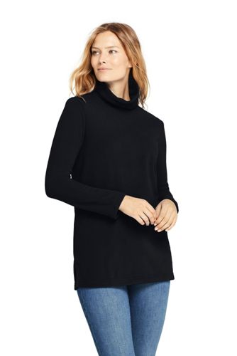 Lands end hot sale fleece turtleneck