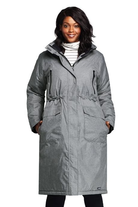 Plus Size Insulated Long Coat, Plus Size Winter Coats Plus Size Insulated Long Coat, Plus Size Winter Coats