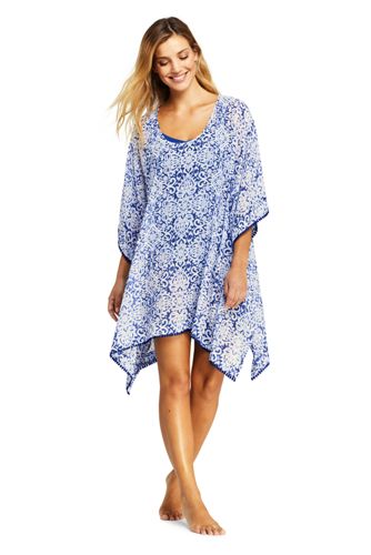 blue beach kaftan