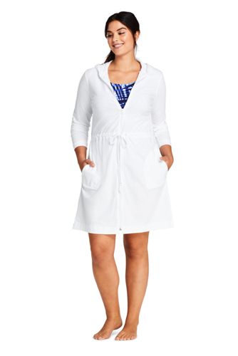 women's plus size swim cover ups