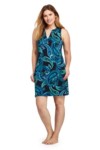 lands end women's swimsuit cover ups