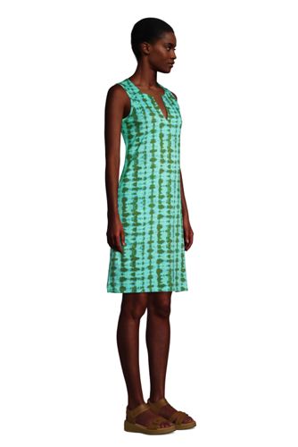 Strandkleid Print Fur Damen Lands End 