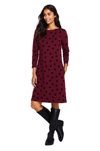 Lands End Jersey Dress Off 55 